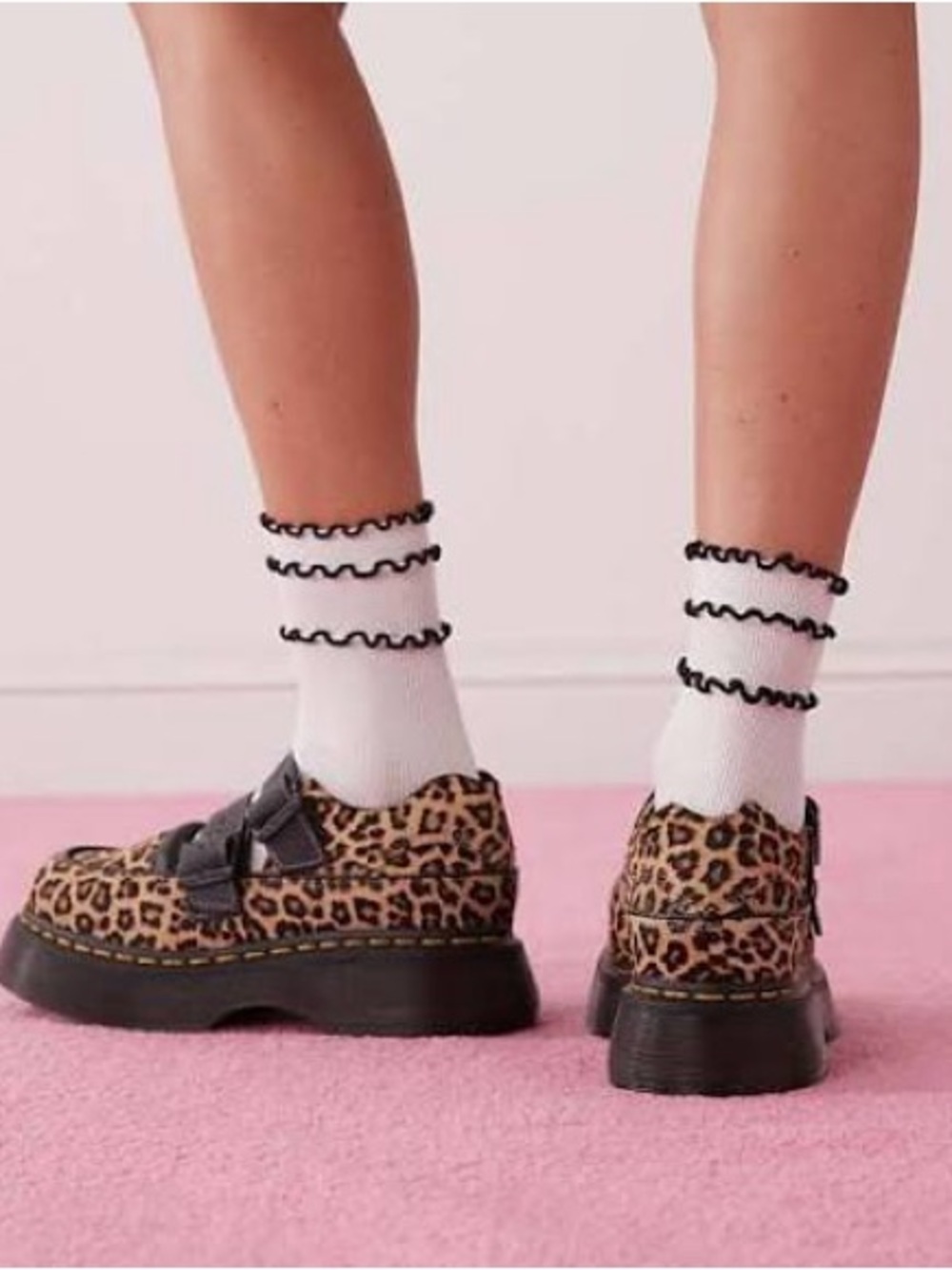 Dr Martens Buzz Leopard Print Platform Mary Jane size 9 - Picture 15 of 15